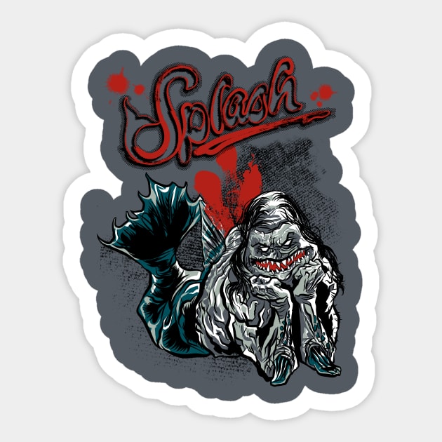 Merman of Your Nightmares Sticker by CheddarTees